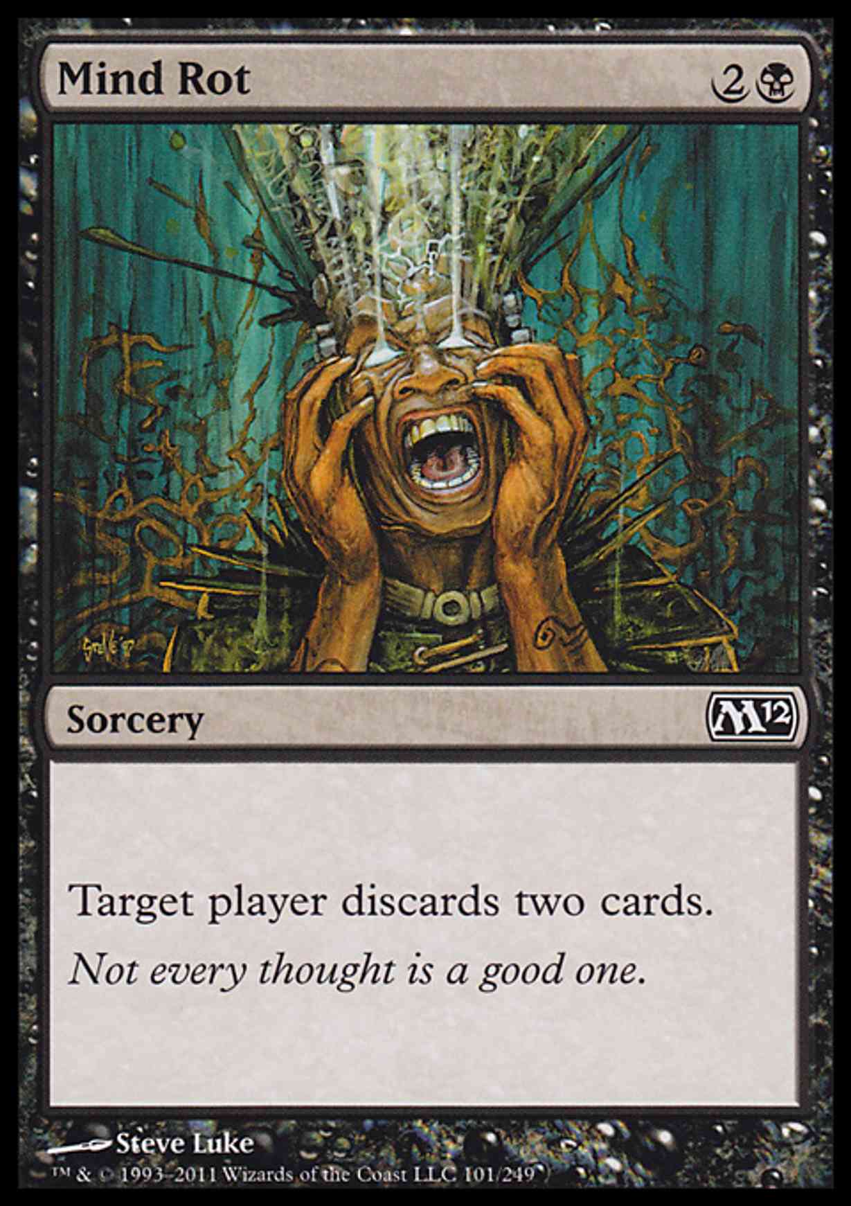 Mind Rot magic card front