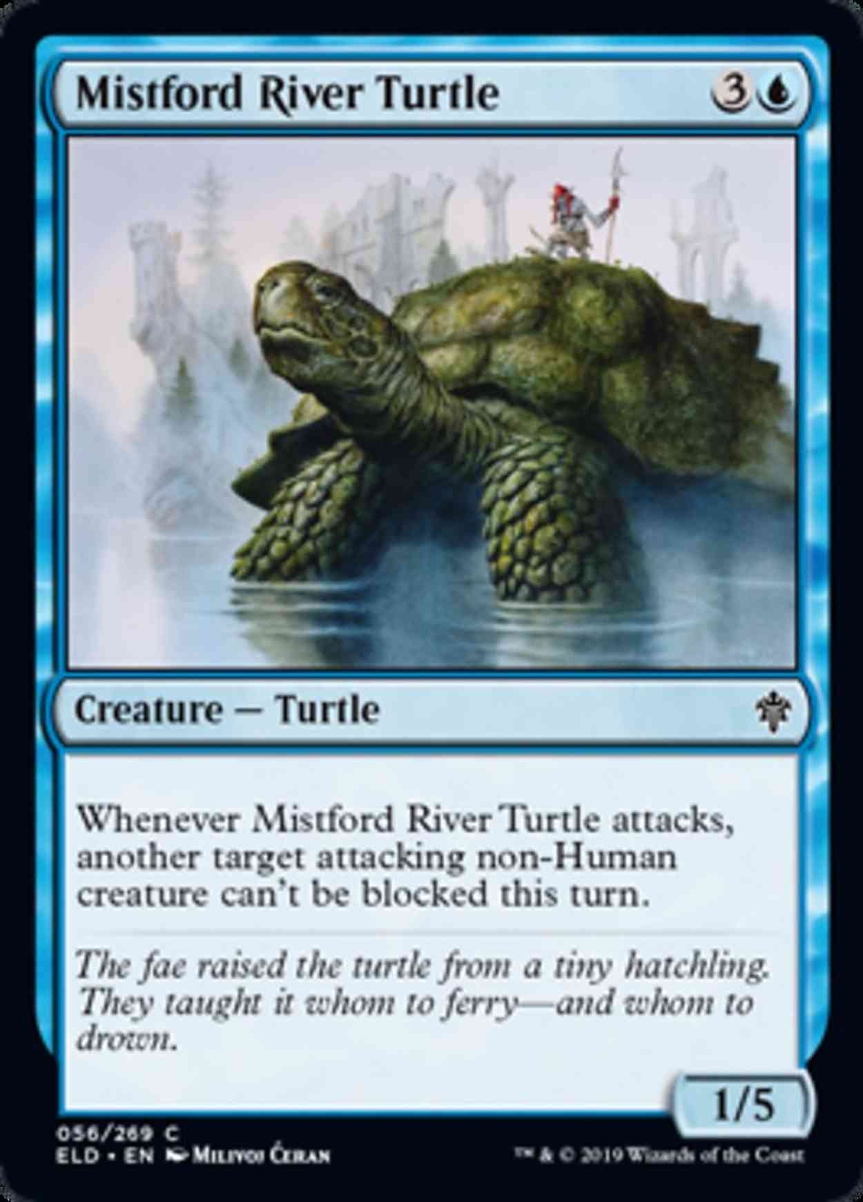 Mistford River Turtle magic card front