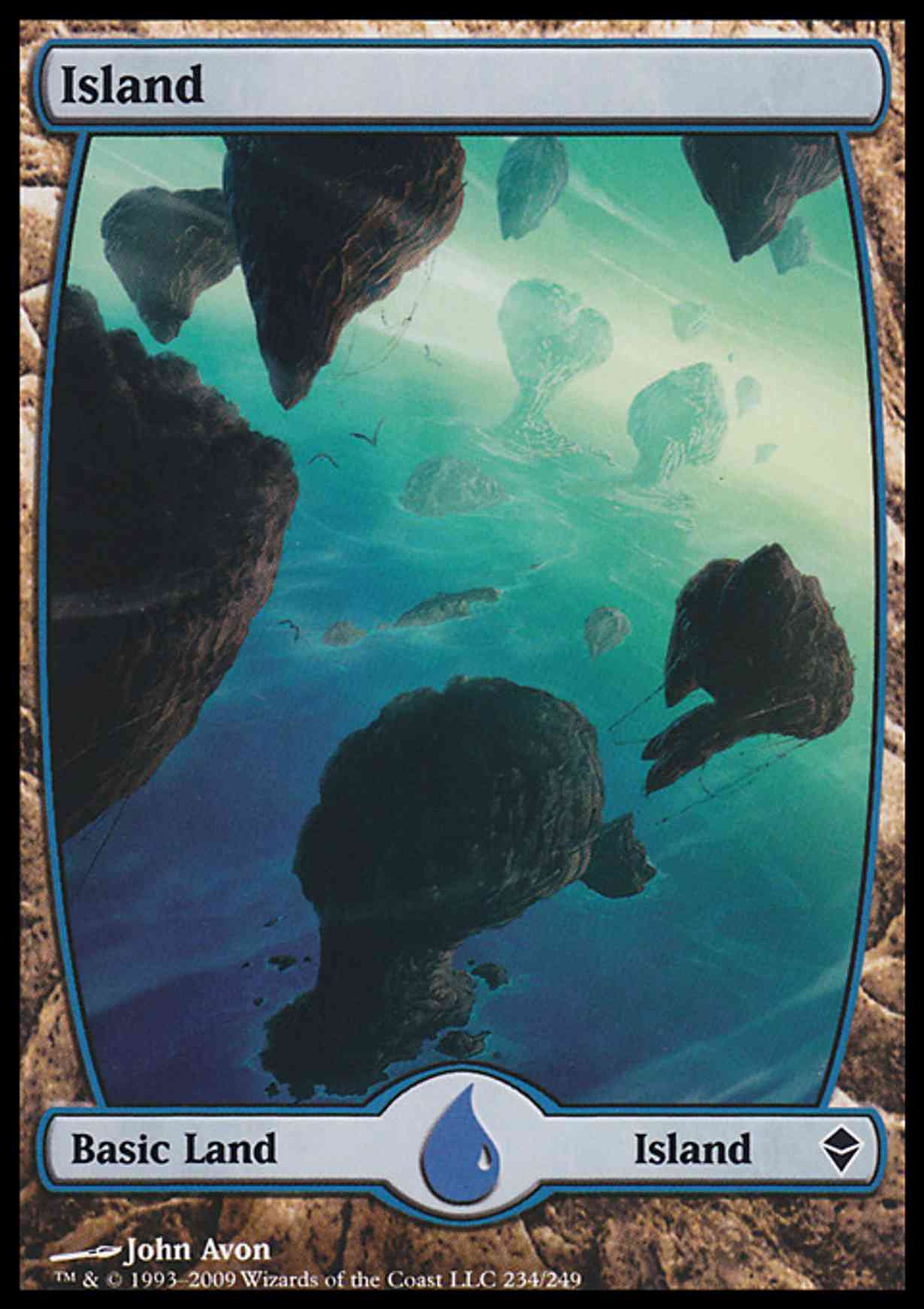 Island (234) - Full Art magic card front