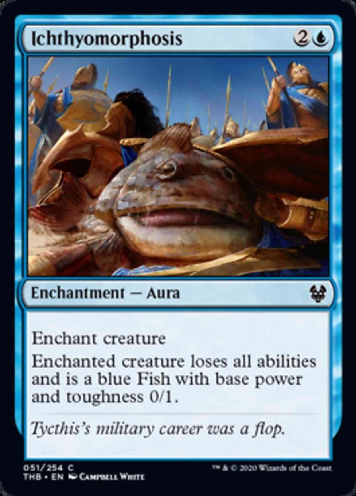 Ichthyomorphosis magic card front