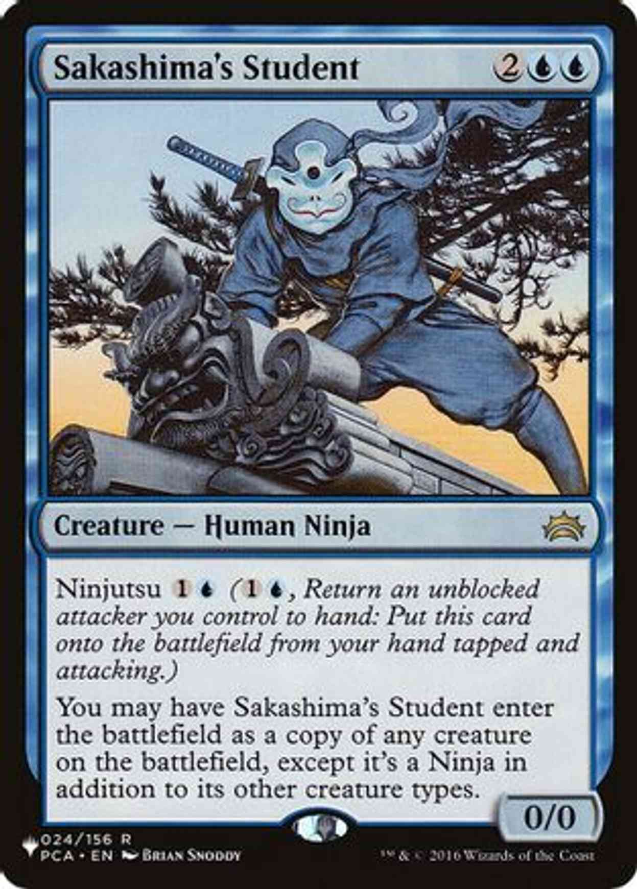 Sakashima's Student magic card front