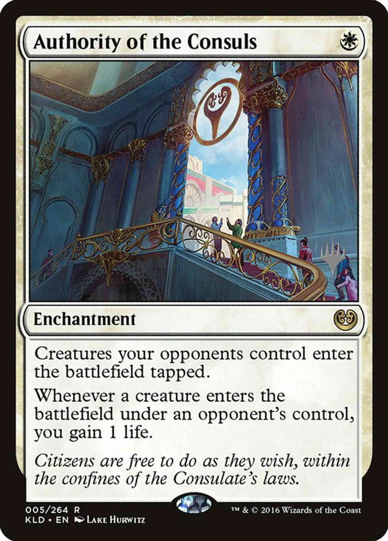 Authority of the Consuls magic card front
