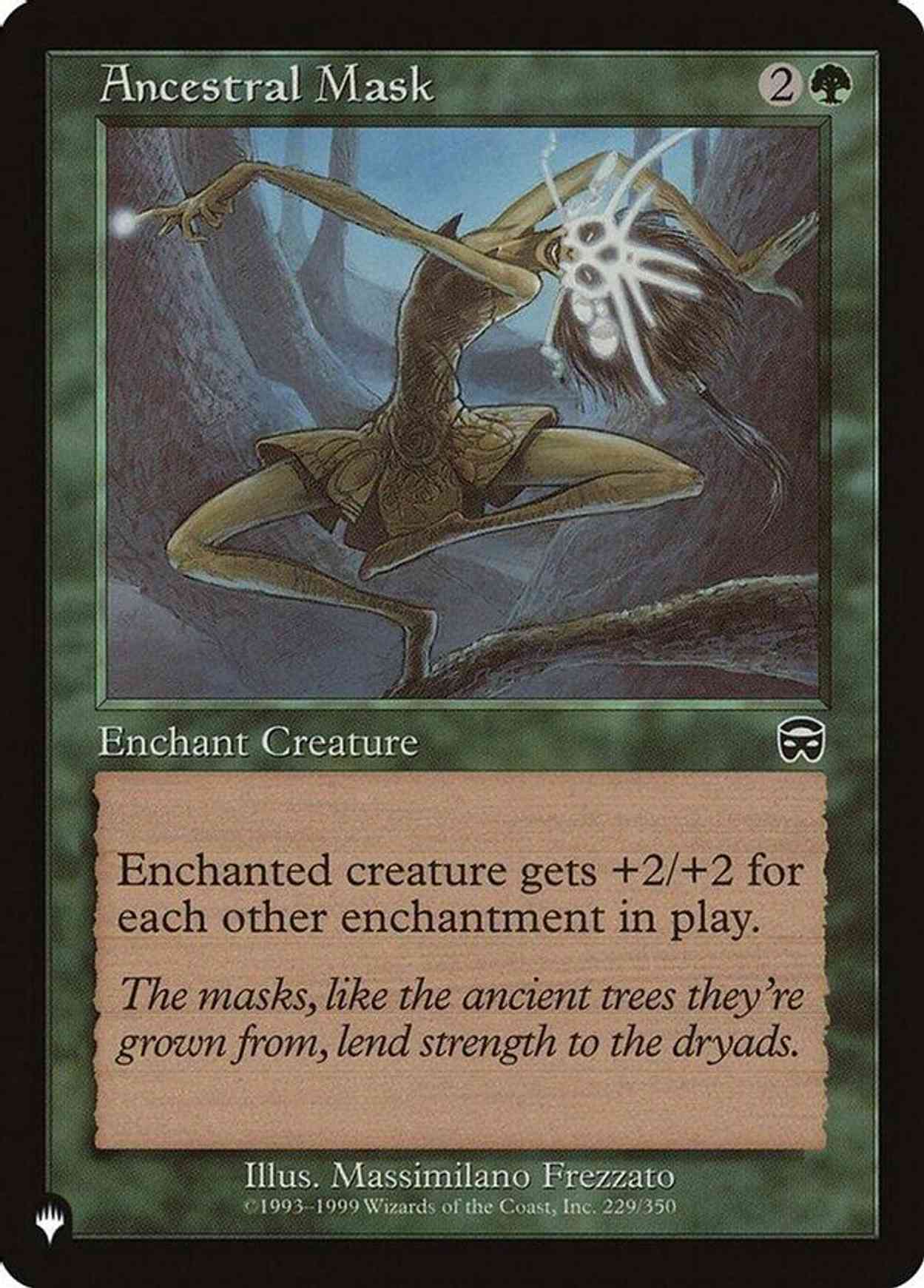 Ancestral Mask (MMQ) magic card front