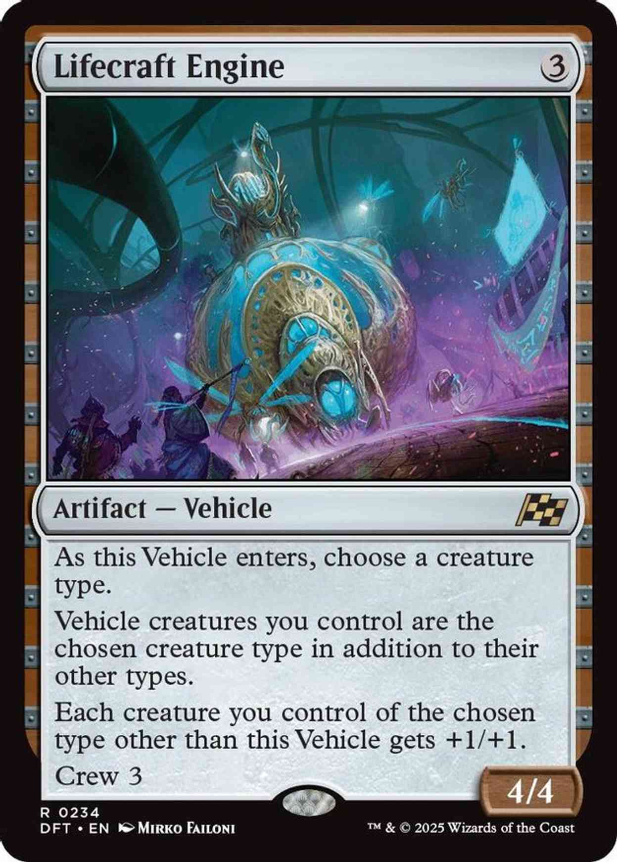 Lifecraft Engine magic card front