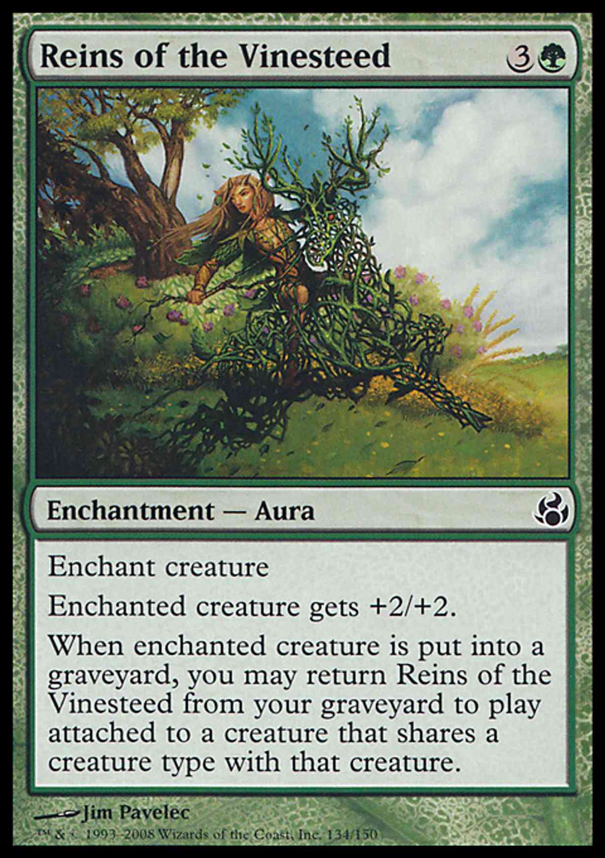 Reins of the Vinesteed magic card front