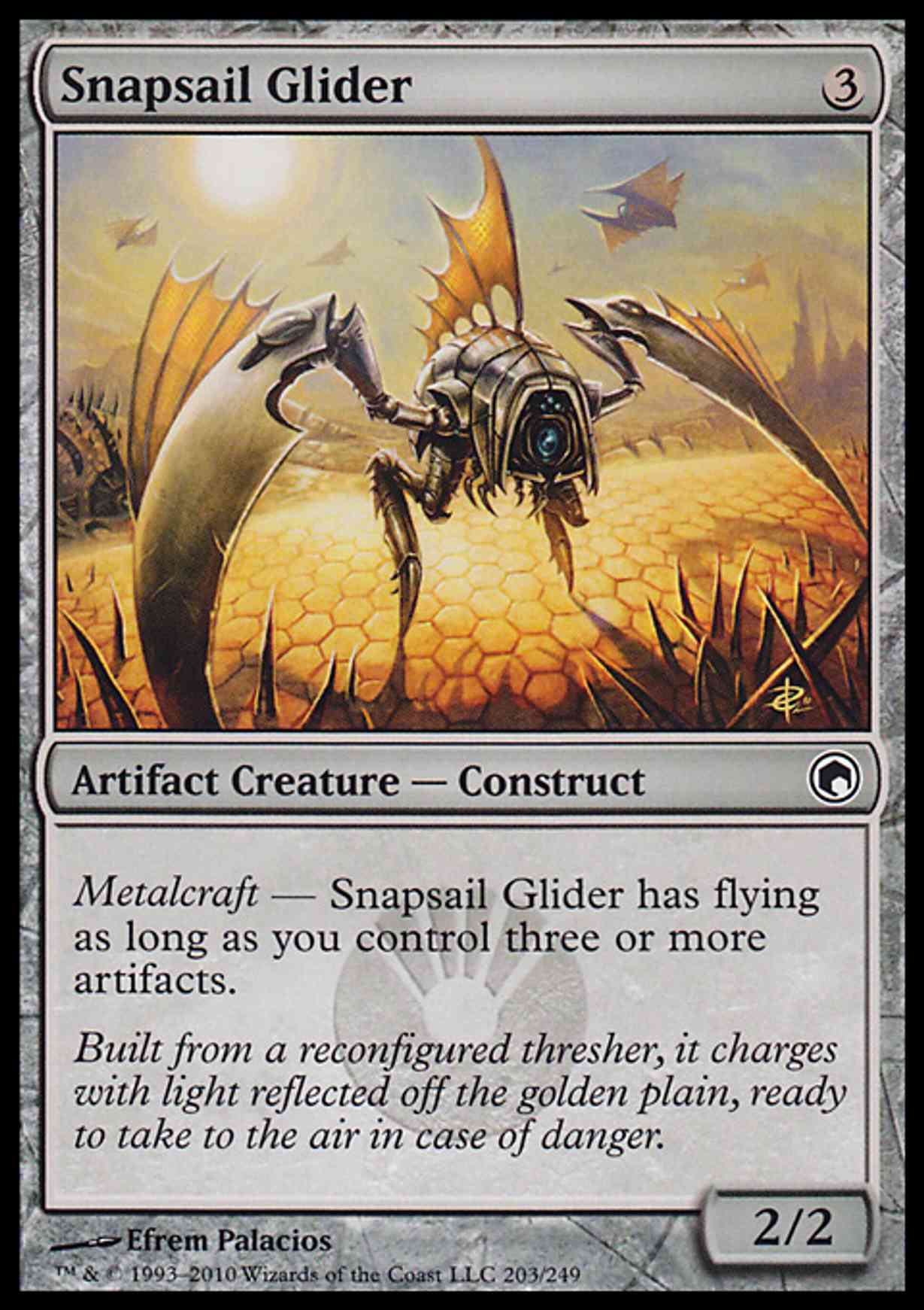 Snapsail Glider magic card front