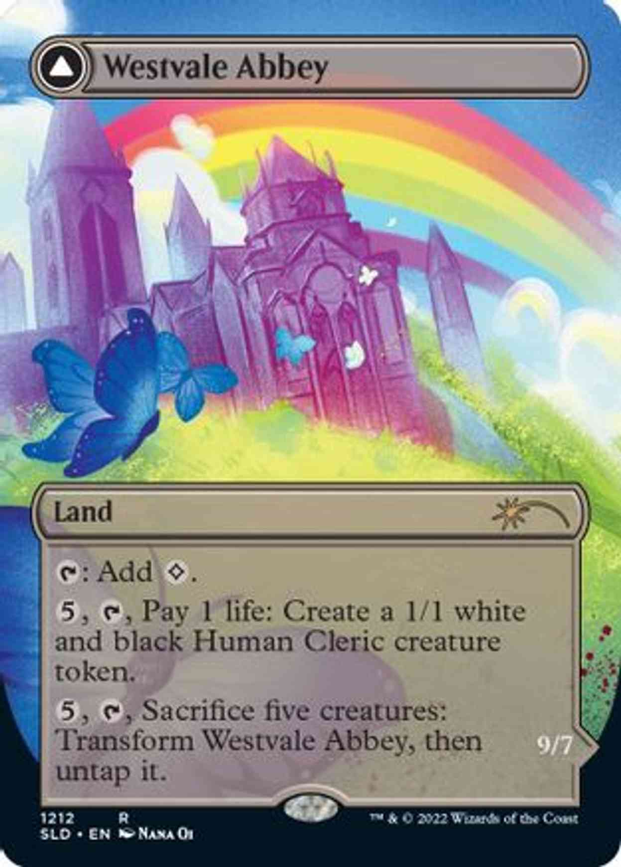Westvale Abbey (Display Commander) - Thick Stock magic card front