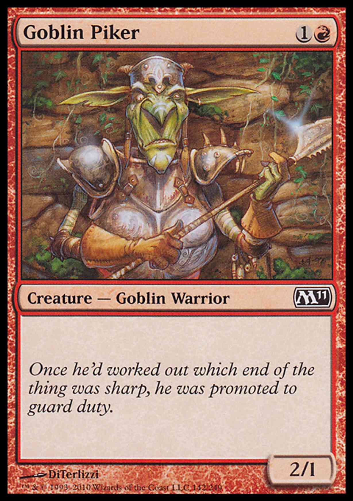 Goblin Piker magic card front