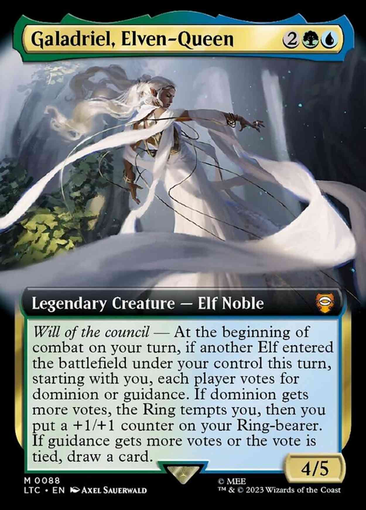 Galadriel, Elven-Queen magic card front