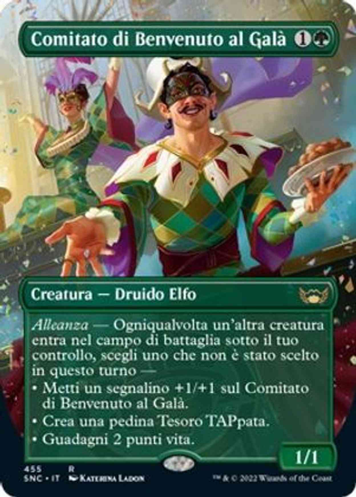 Gala Greeters (Italian) magic card front