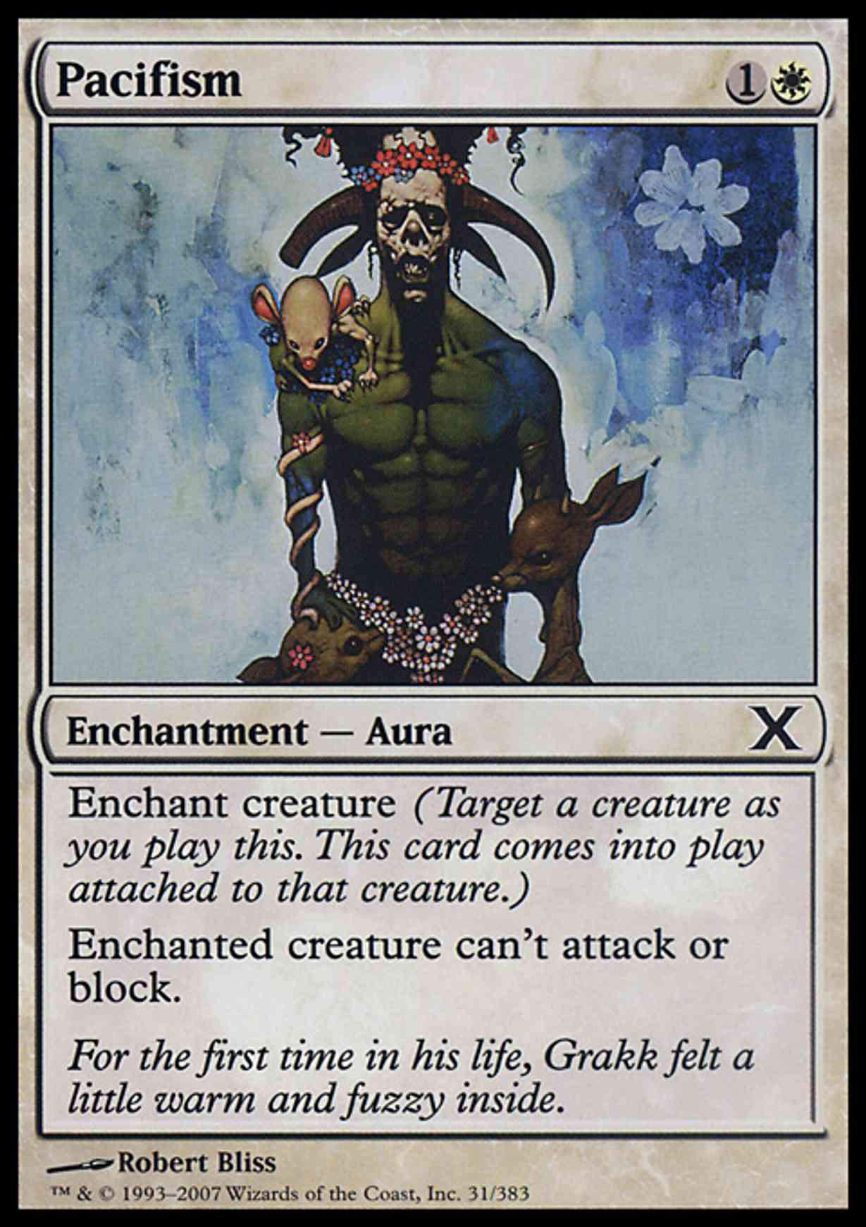 Pacifism magic card front