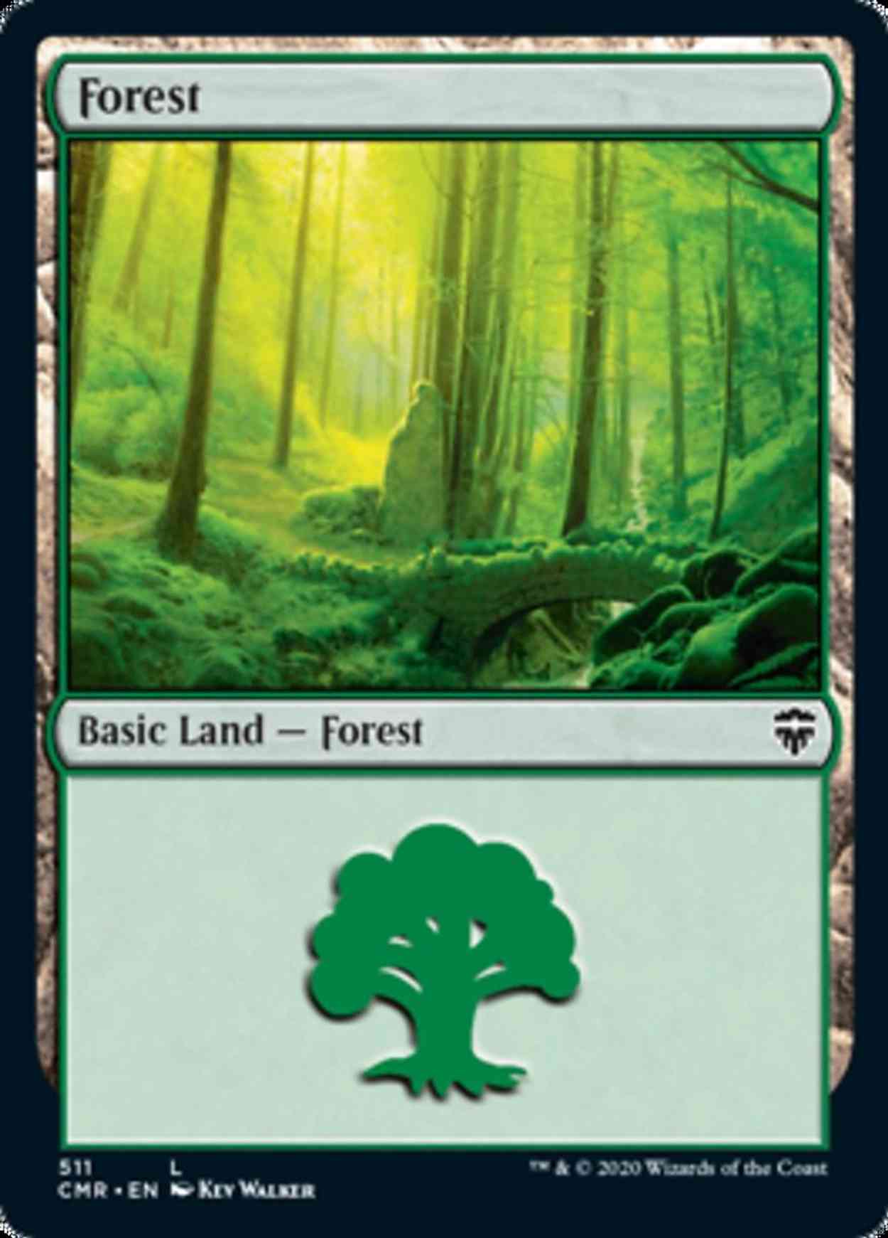 Forest (511) magic card front