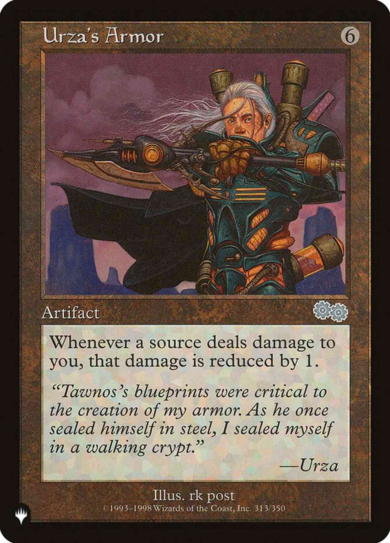 Urza's Armor magic card front