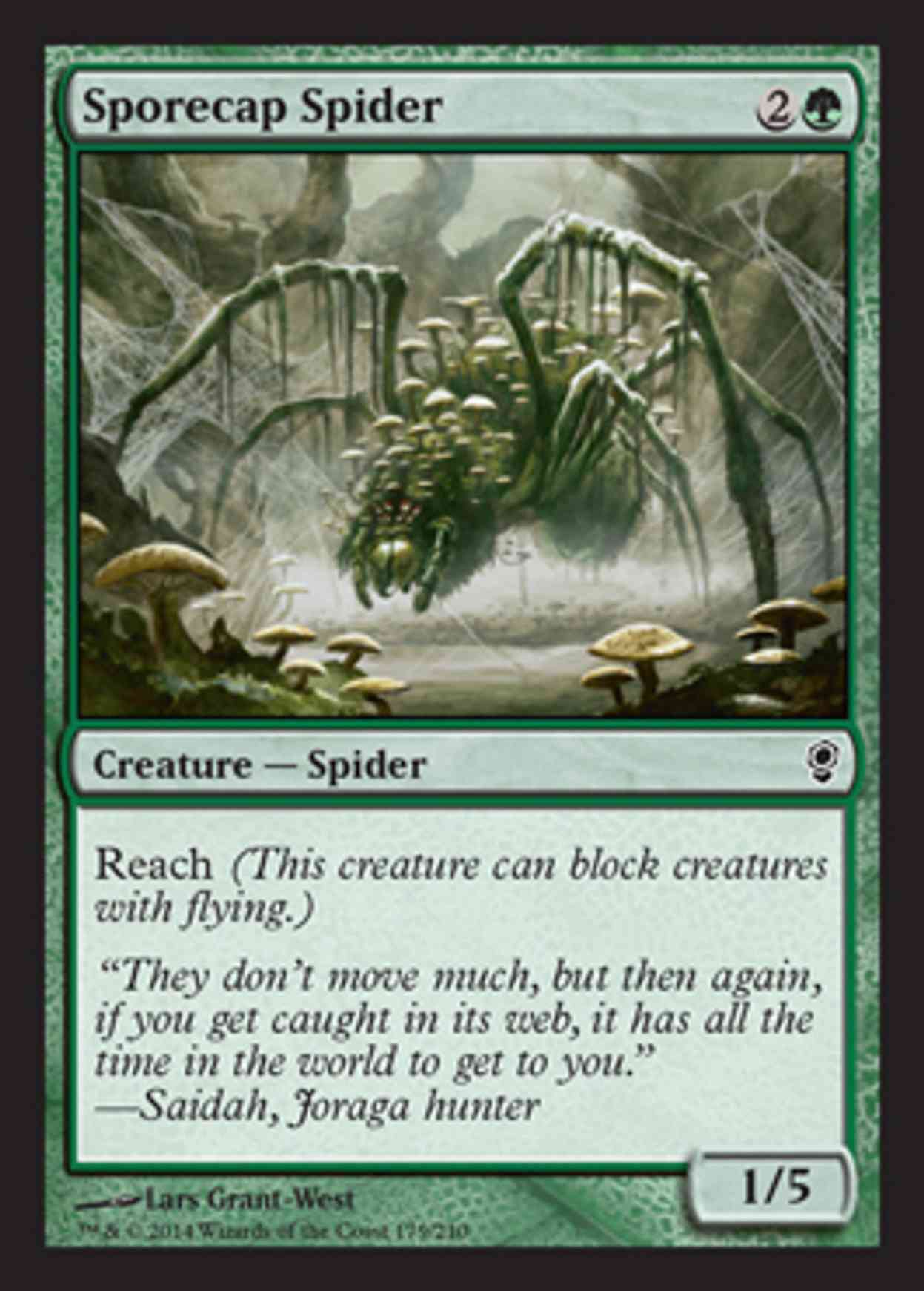 Sporecap Spider magic card front