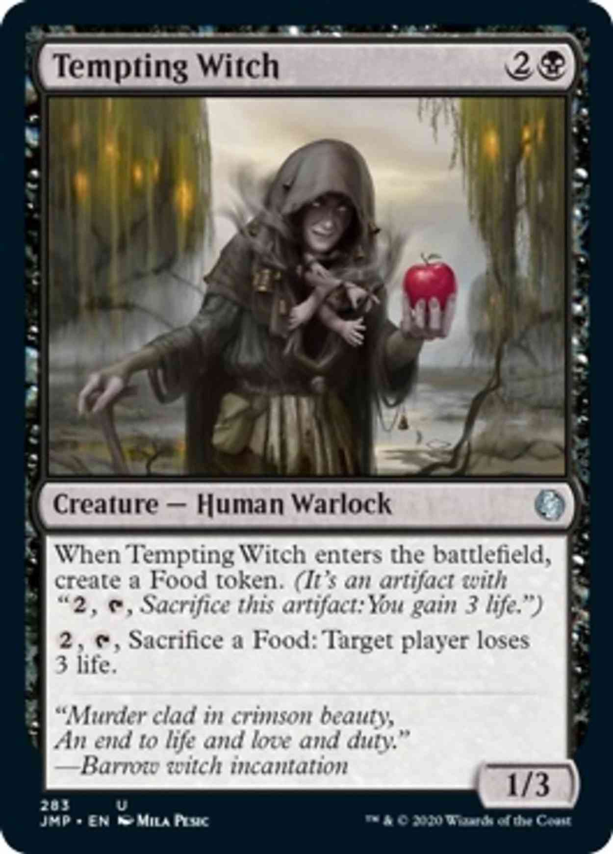 Tempting Witch magic card front