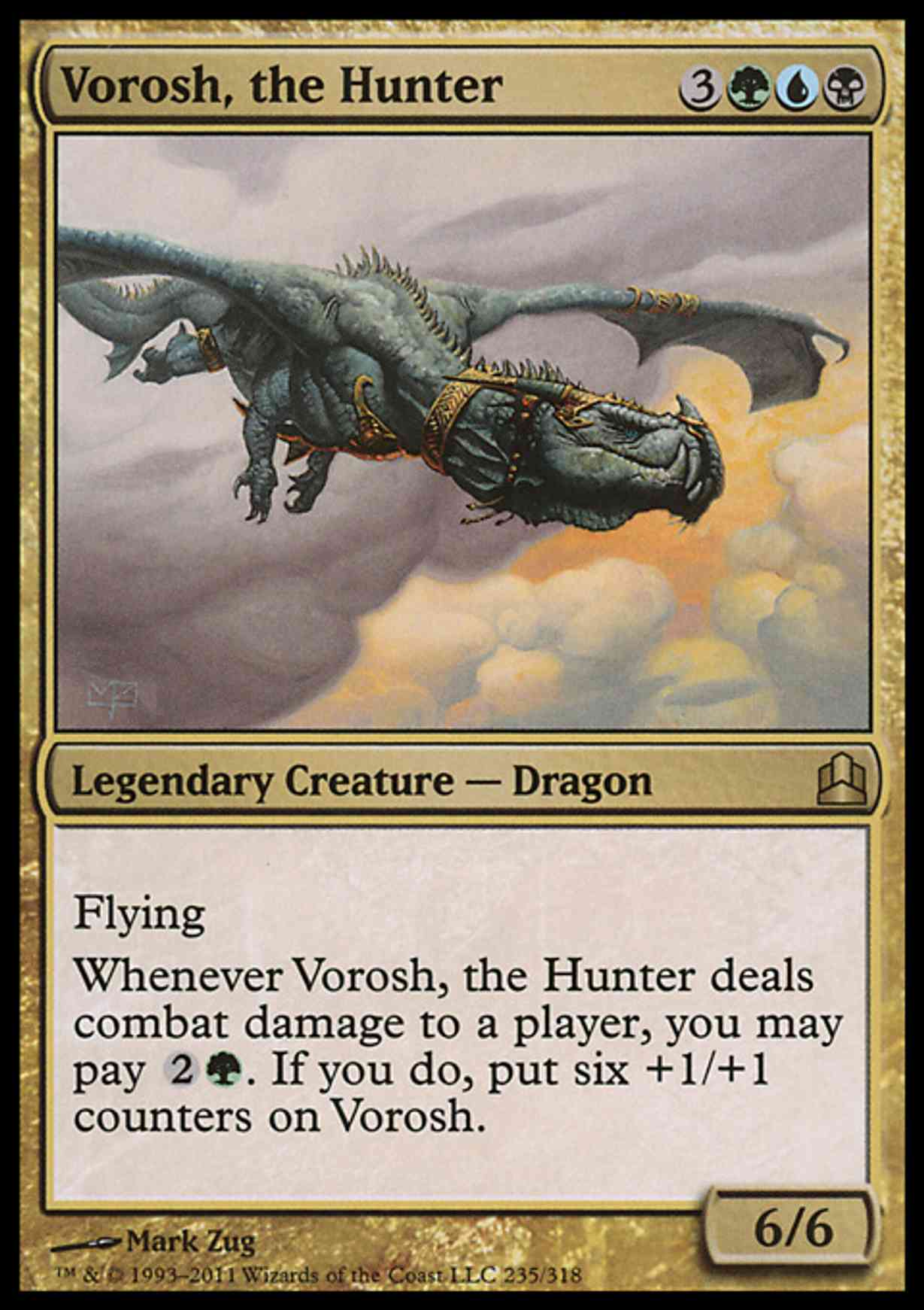 Vorosh, the Hunter magic card front