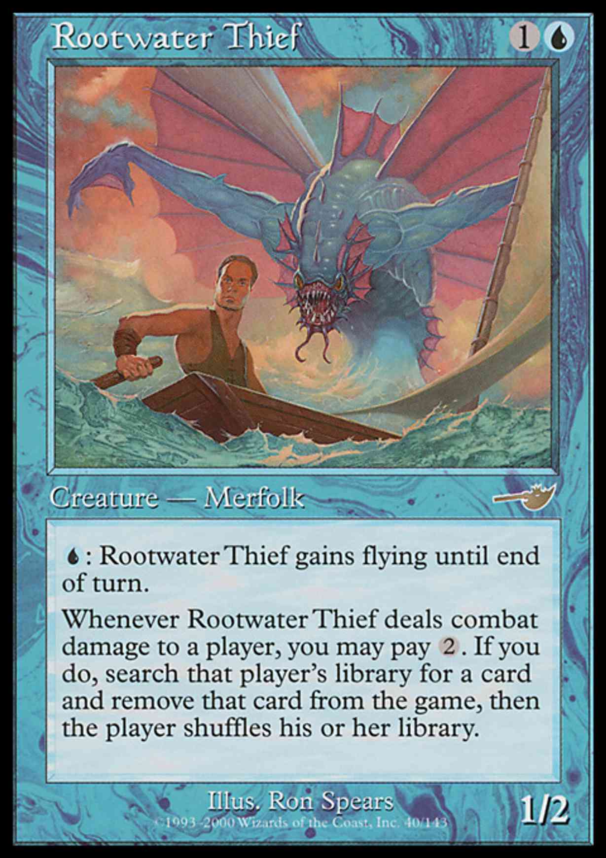 Rootwater Thief magic card front