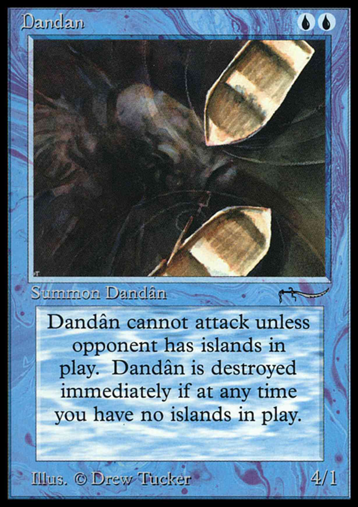 Dandan magic card front