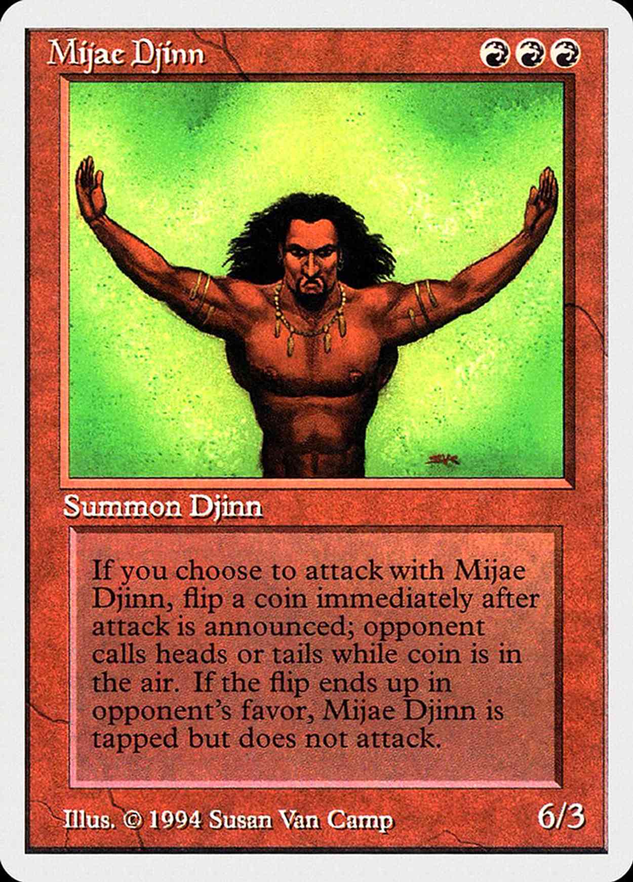 Mijae Djinn magic card front