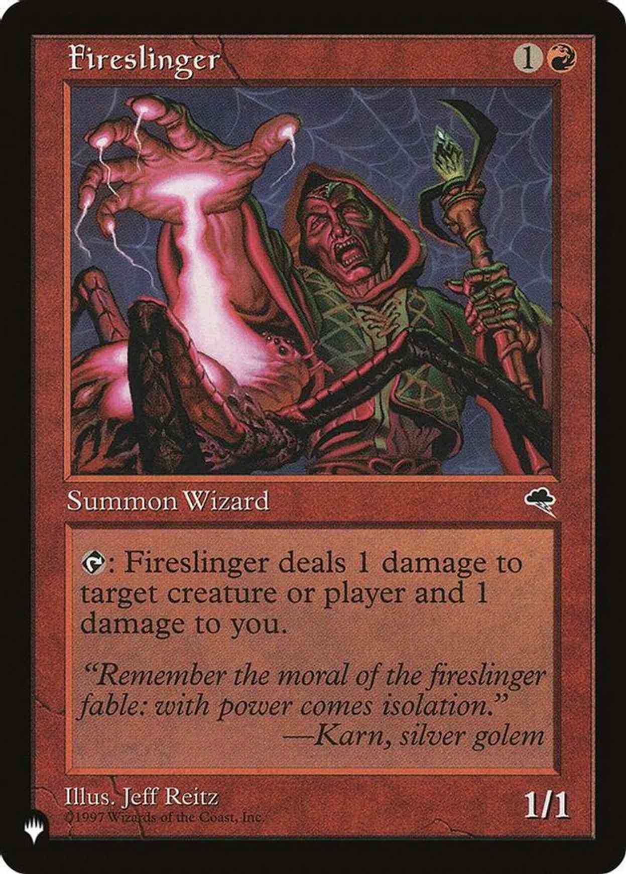 Fireslinger magic card front