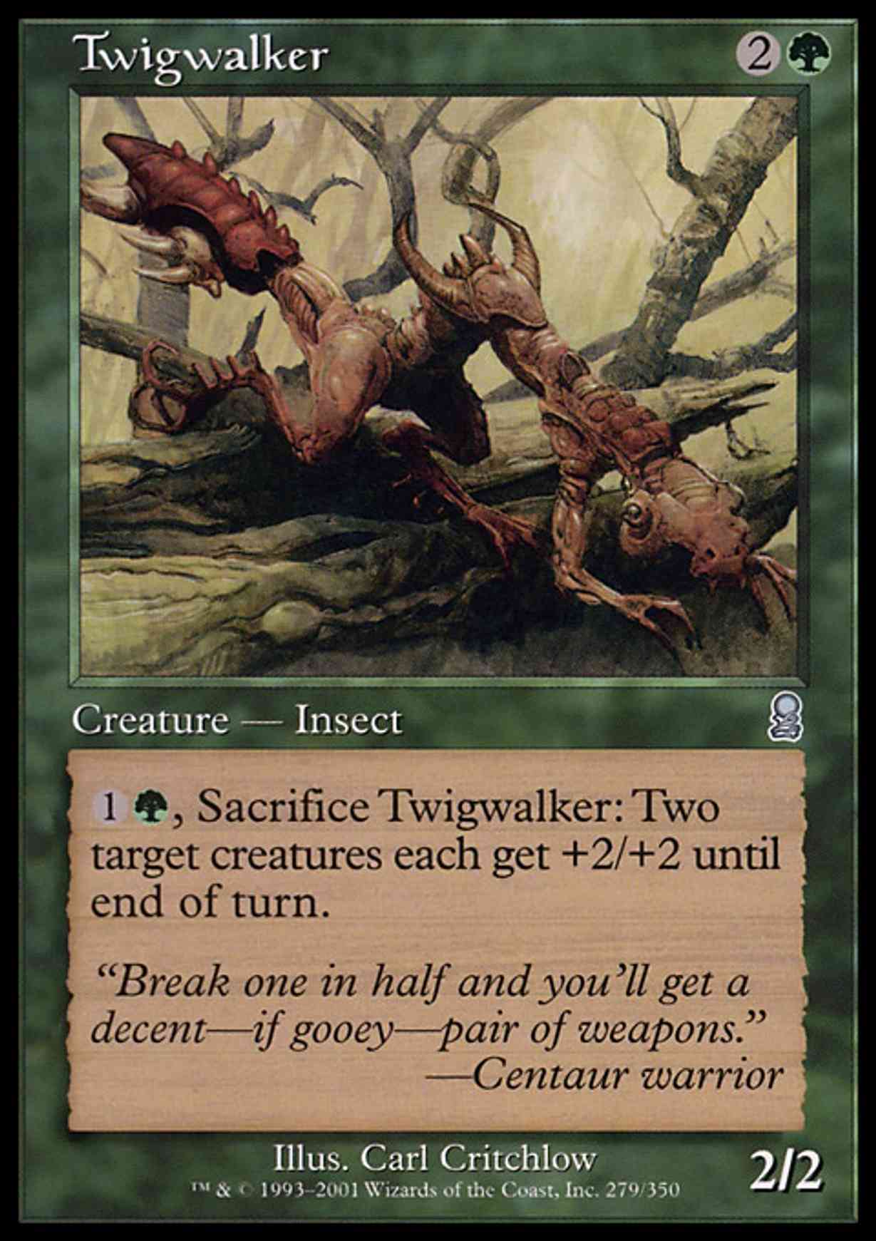 Twigwalker magic card front