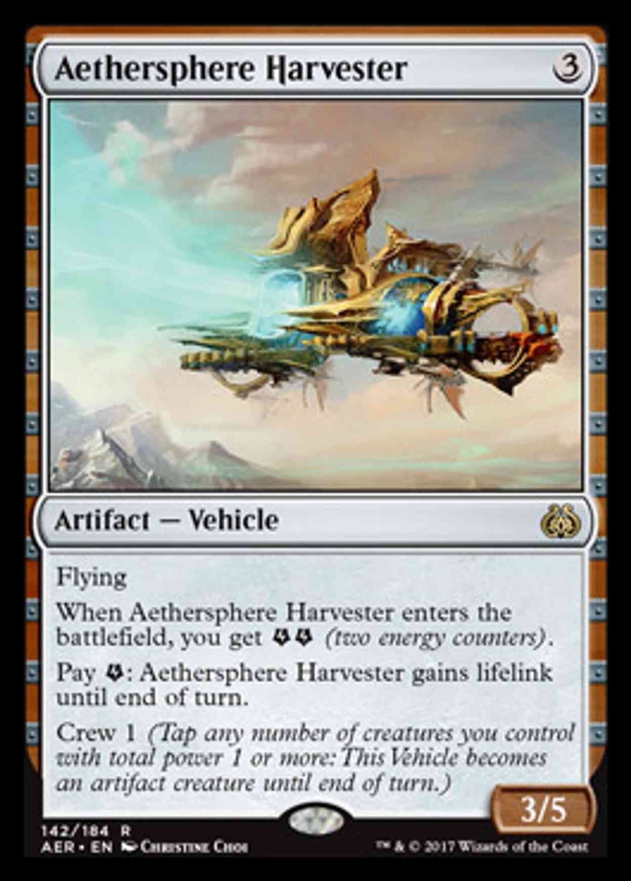Aethersphere Harvester magic card front