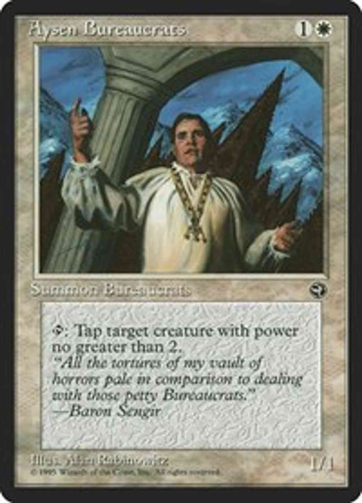 Aysen Bureaucrats [Version 2] magic card front