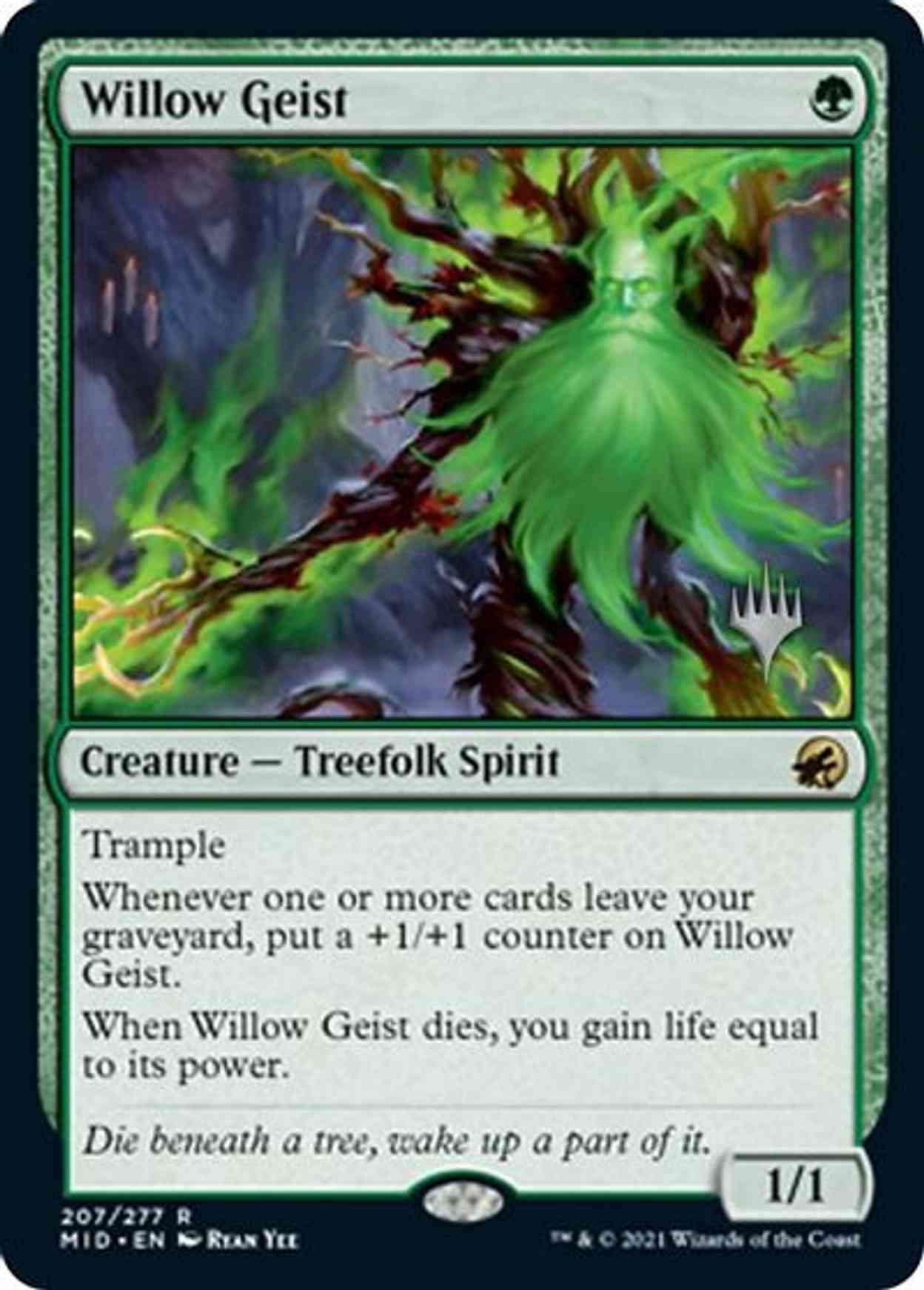 Willow Geist magic card front