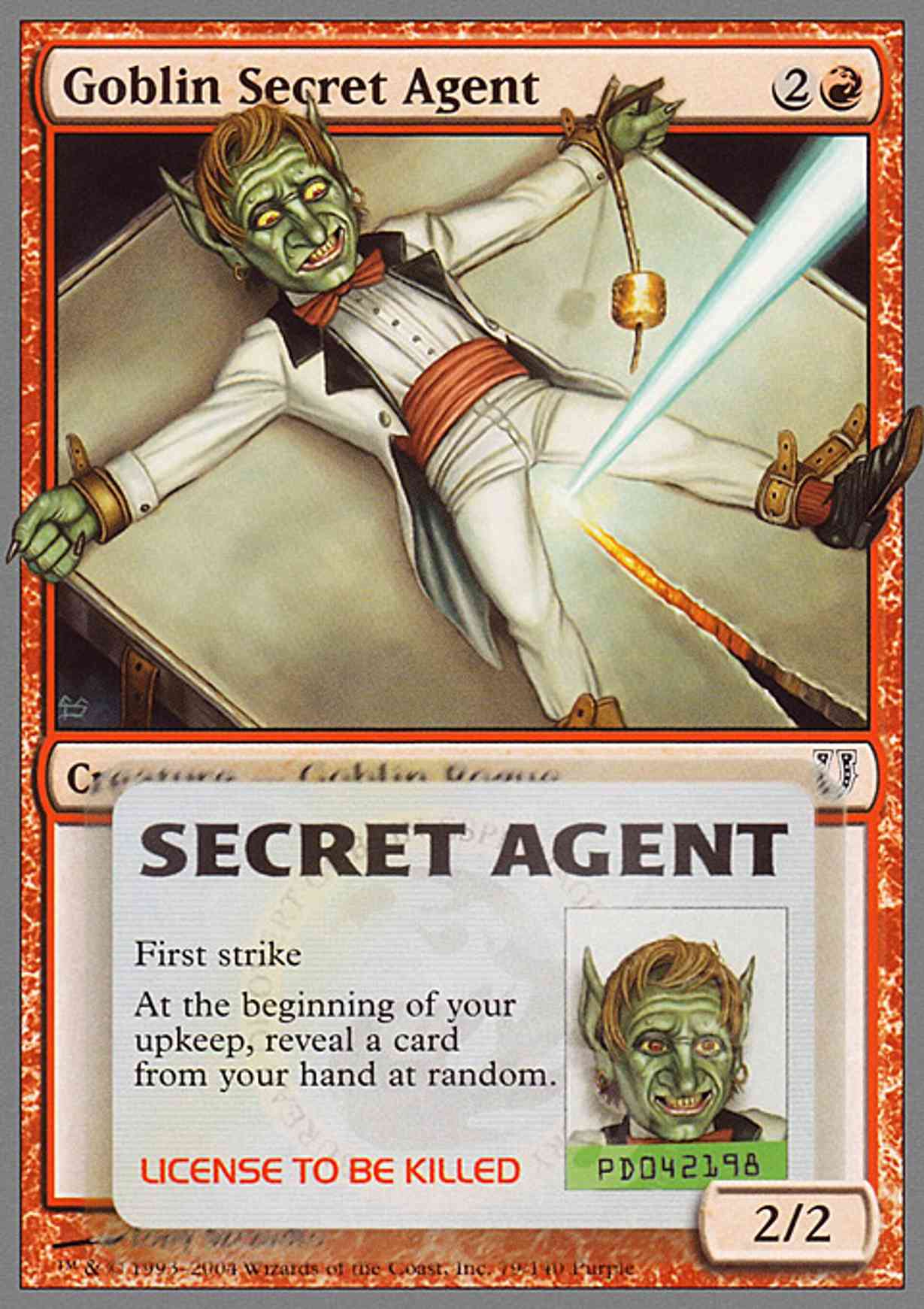 Goblin Secret Agent magic card front