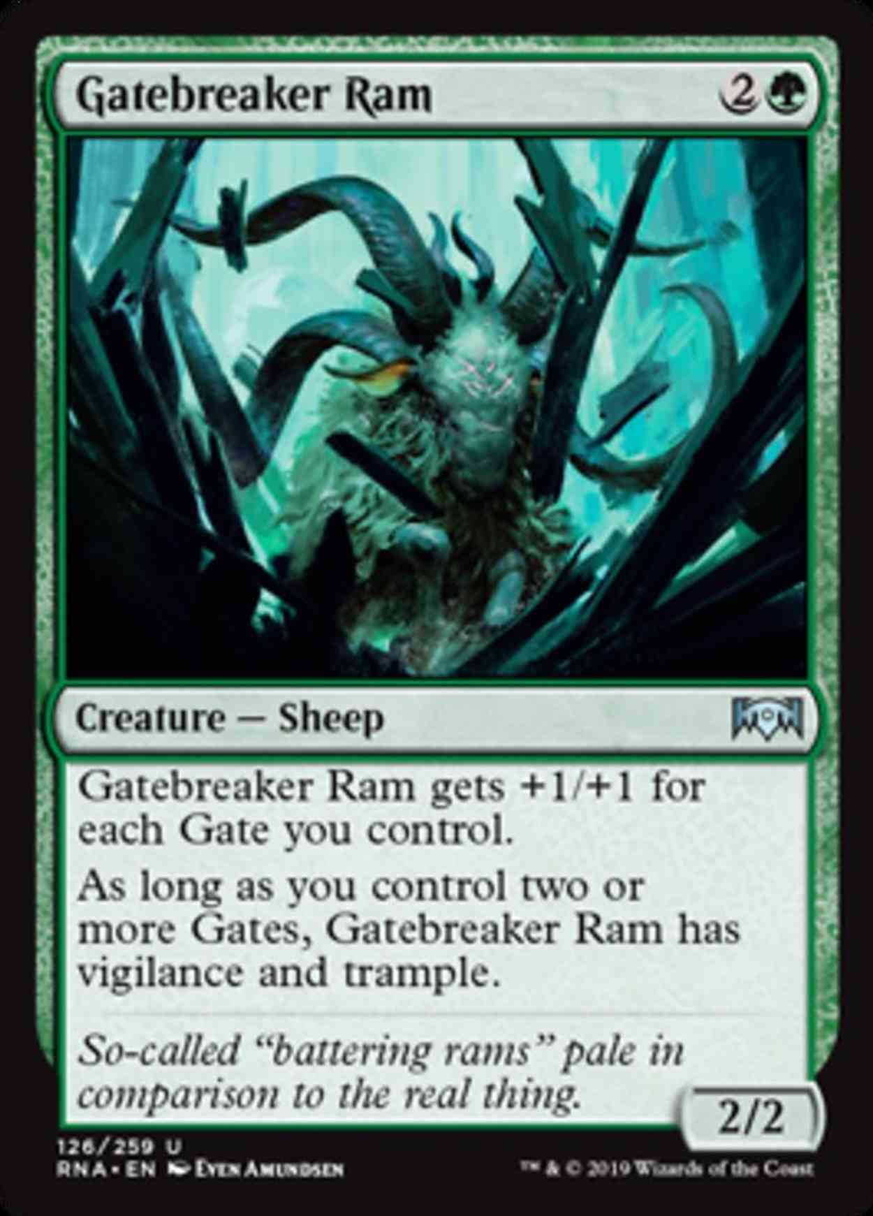 Gatebreaker Ram magic card front