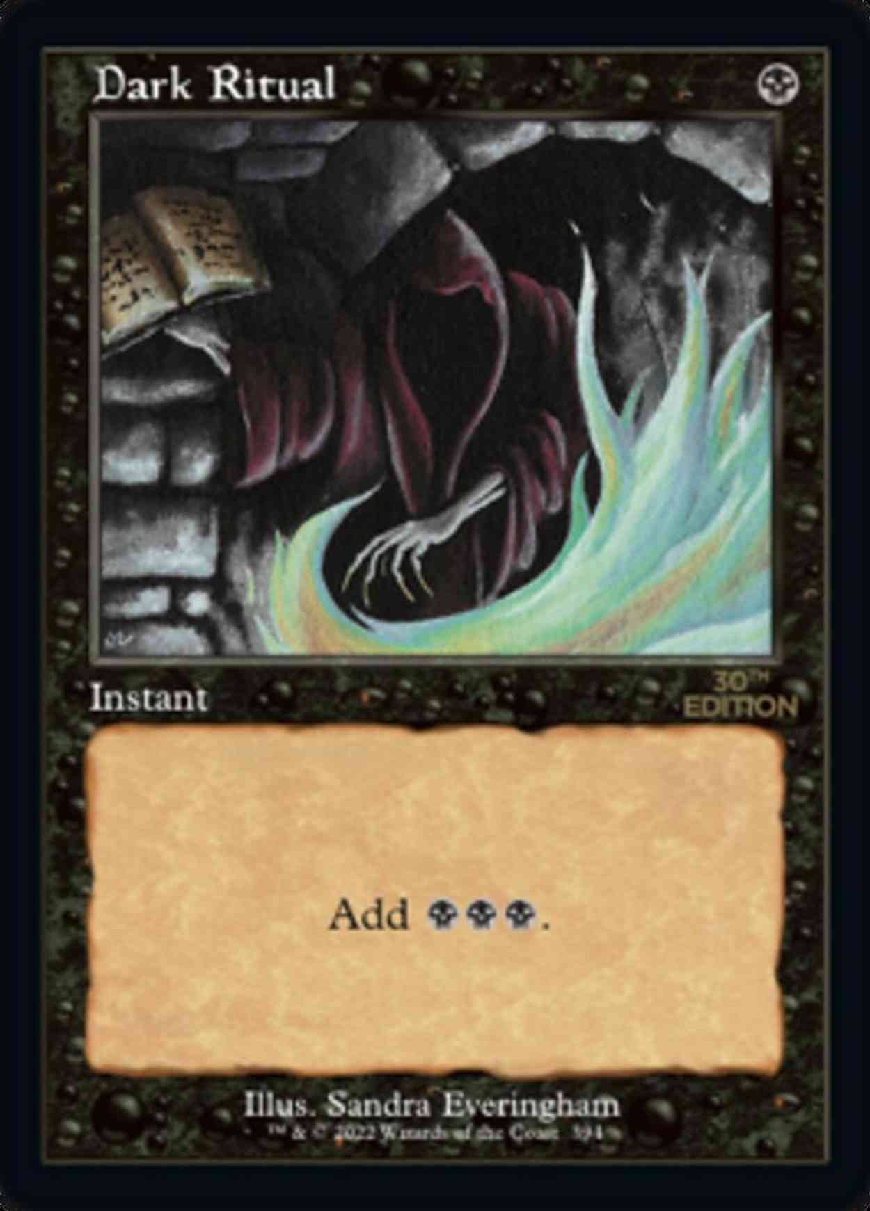 Dark Ritual (Retro Frame) magic card front