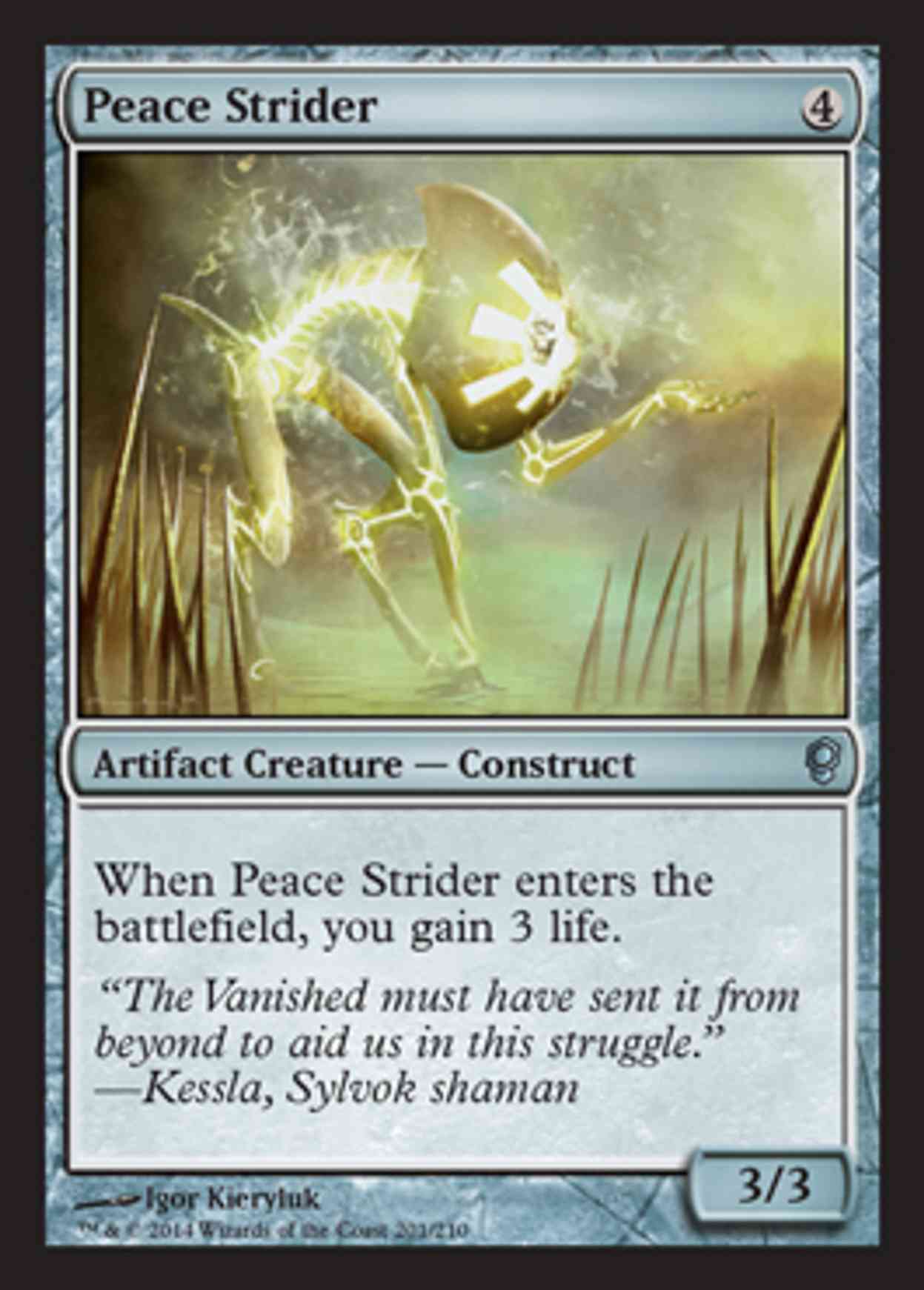 Peace Strider magic card front