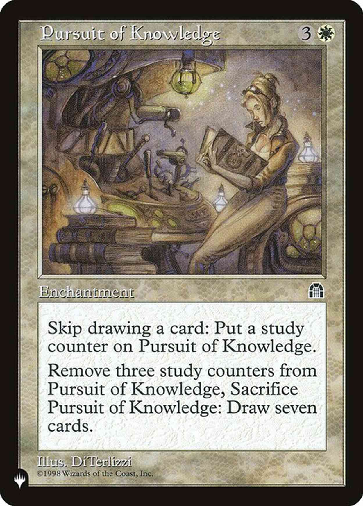 Pursuit of Knowledge magic card front