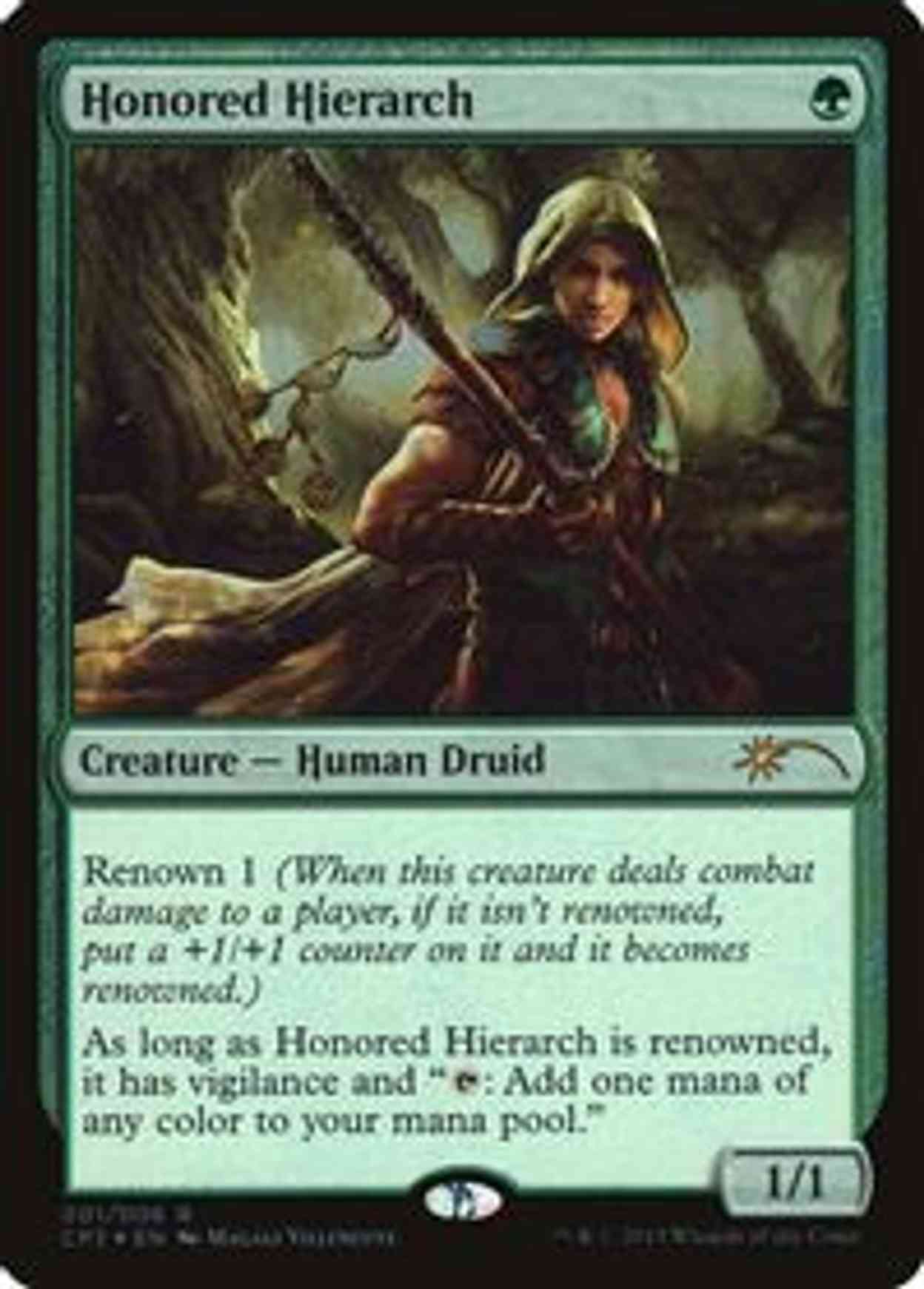 Honored Hierarch magic card front