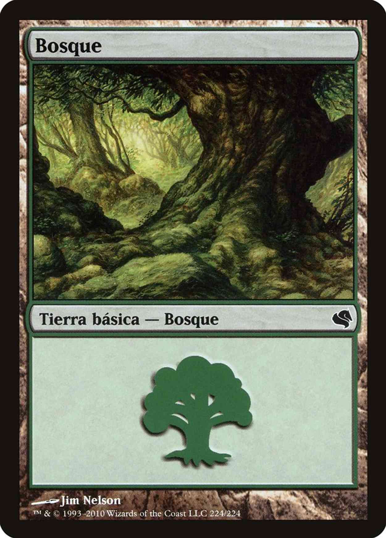 Forest (Retro Frame) magic card front