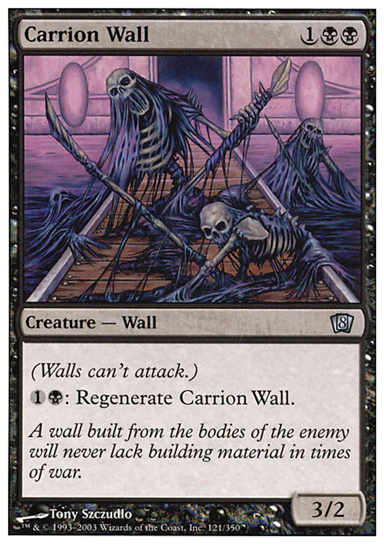Carrion Wall magic card front
