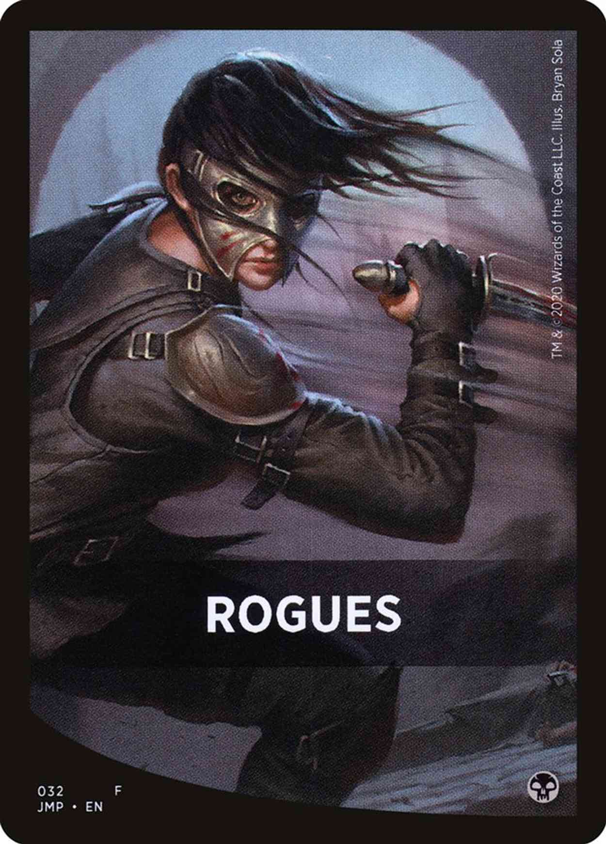 Rogues Theme Card magic card front