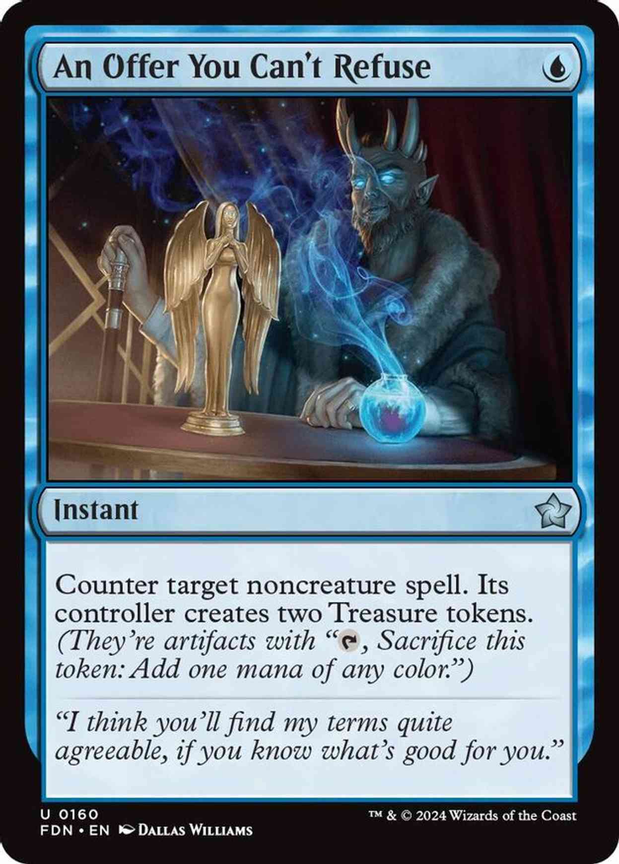 An Offer You Can't Refuse magic card front