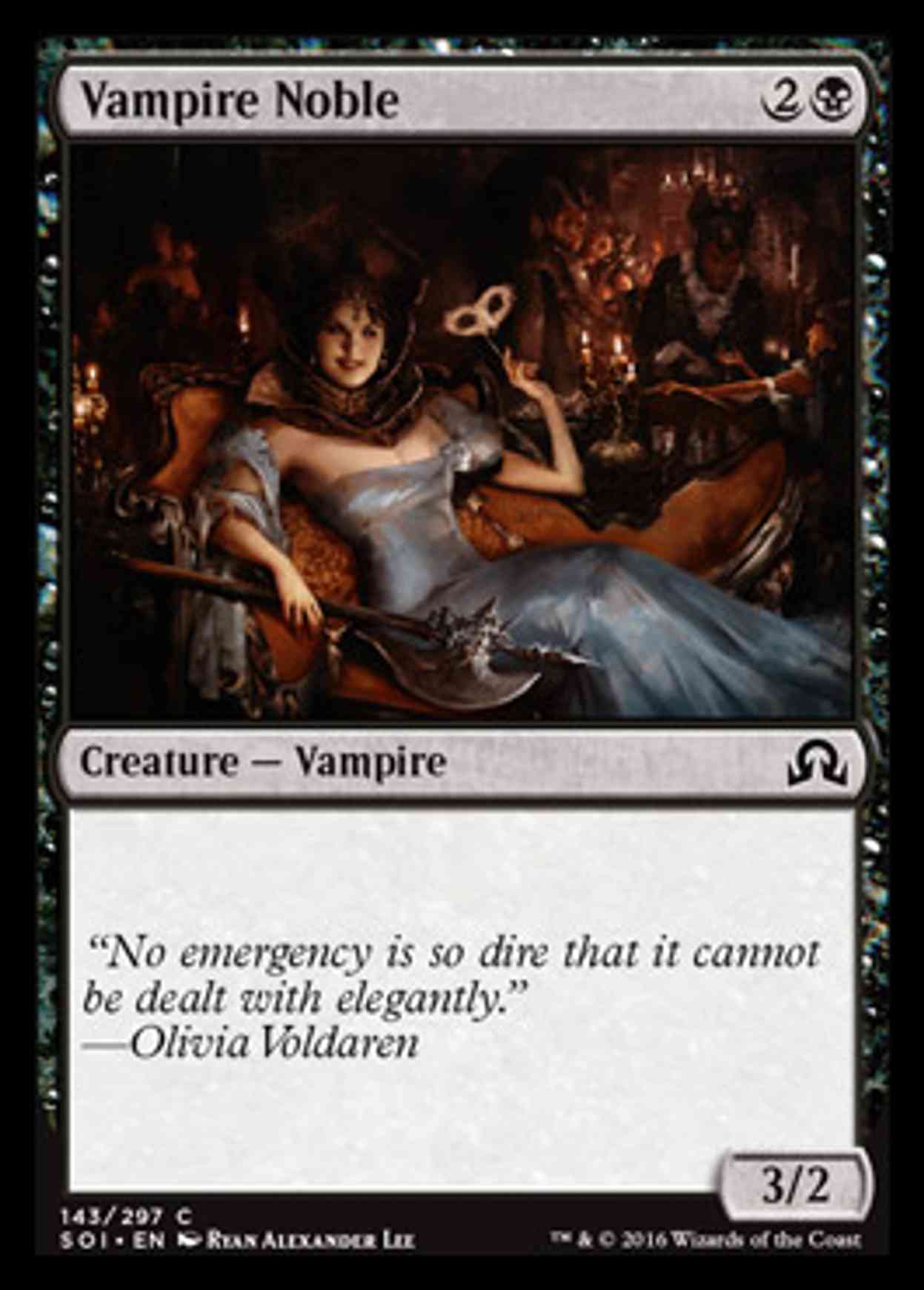 Vampire Noble magic card front