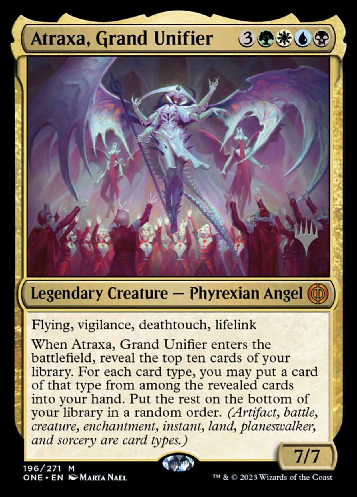 Atraxa, Grand Unifier magic card front