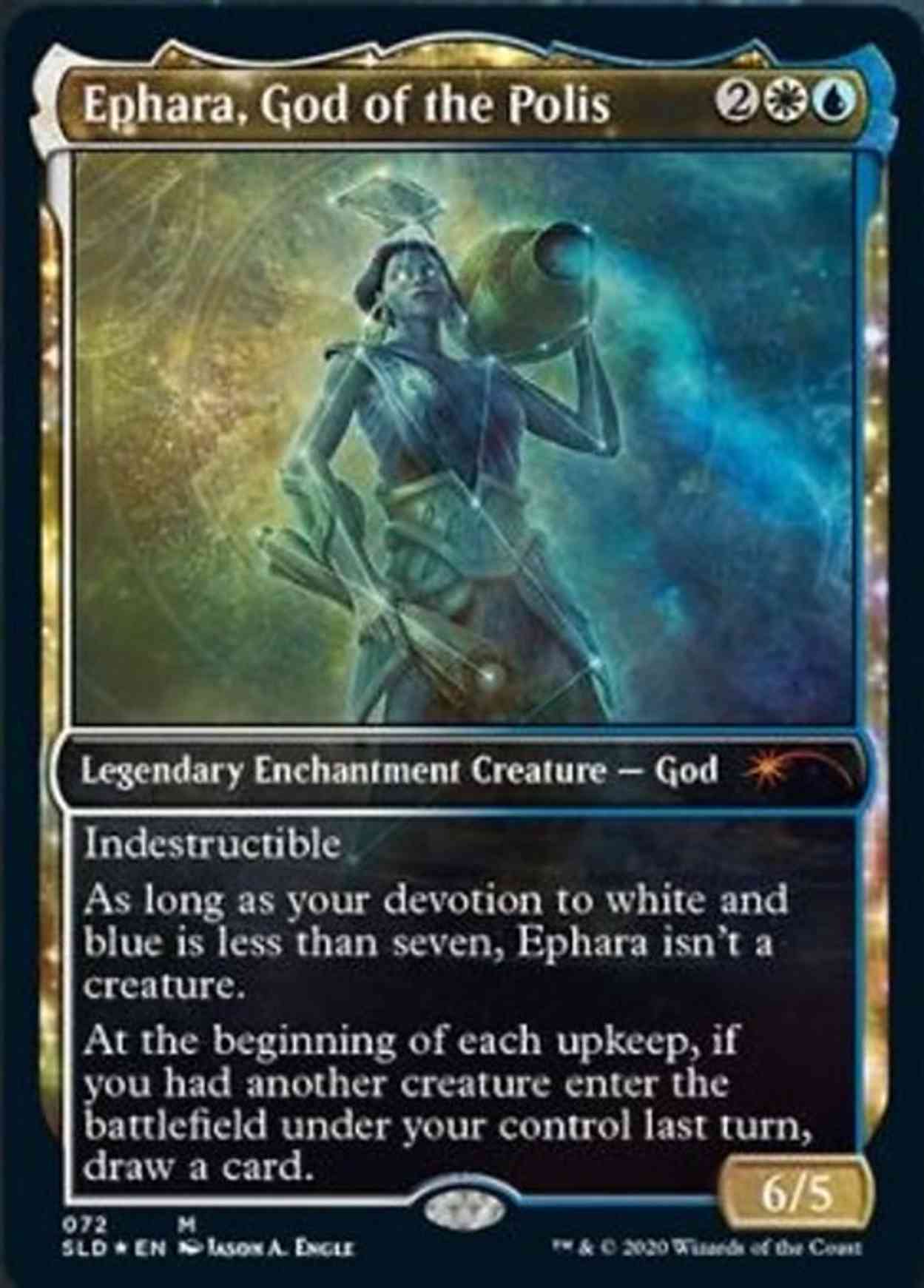 Ephara, God of the Polis (Showcase) magic card front