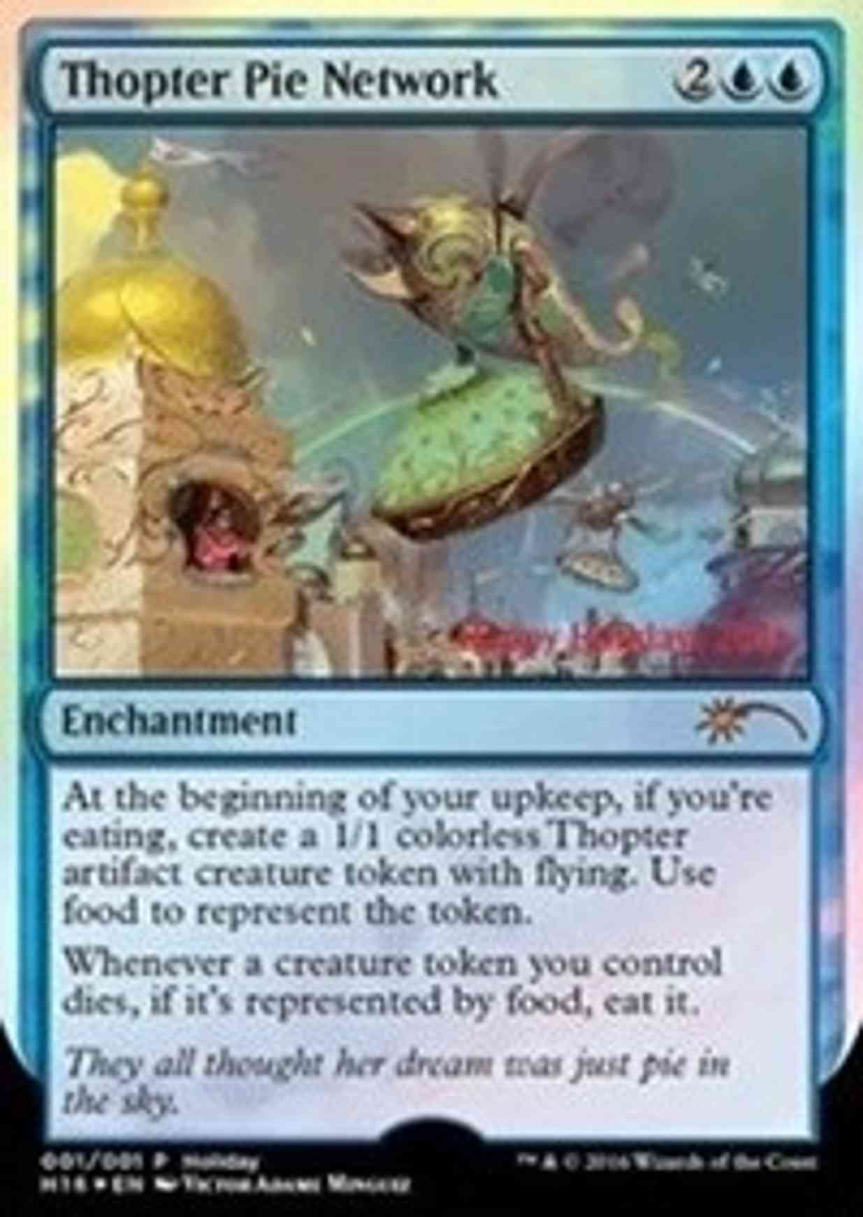 Thopter Pie Network magic card front