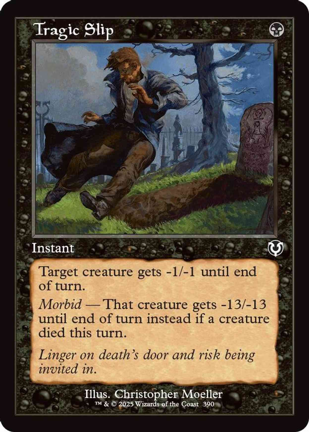 Tragic Slip (Retro Frame) magic card front