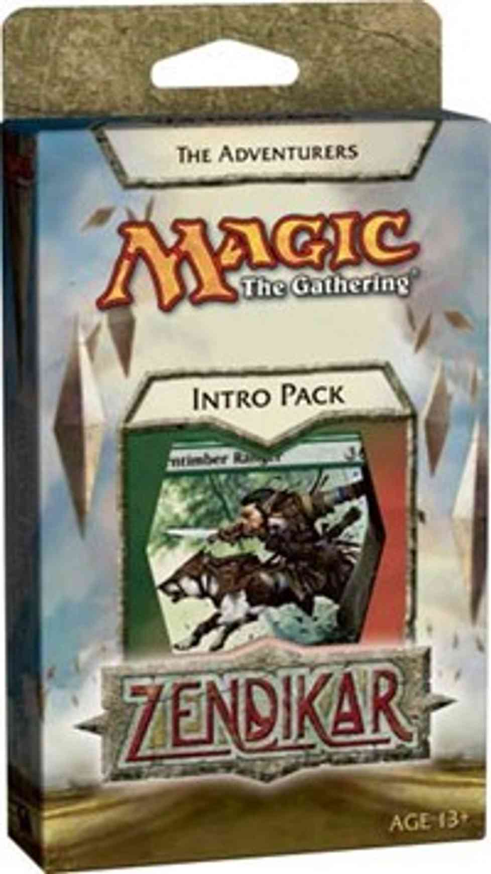 Zendikar - Intro Pack - Green - The Adventurers magic card front