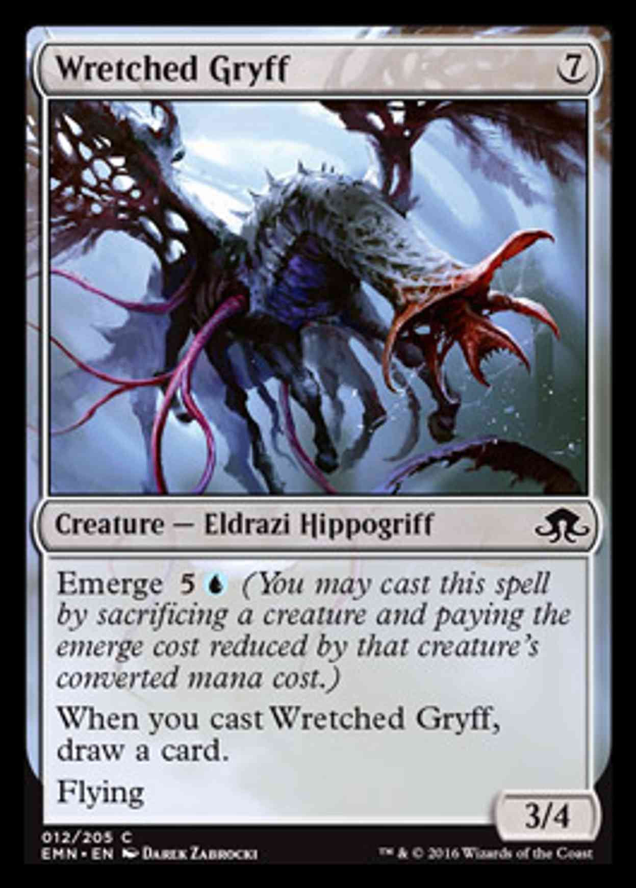 Wretched Gryff magic card front