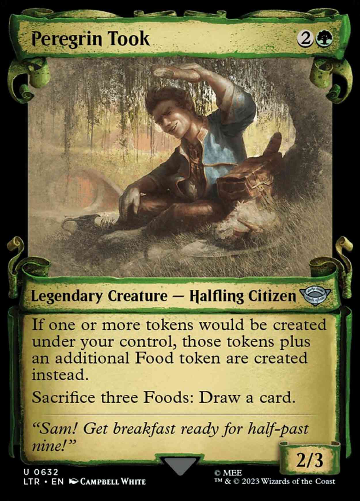 Peregrin Took (Showcase Scrolls) magic card front