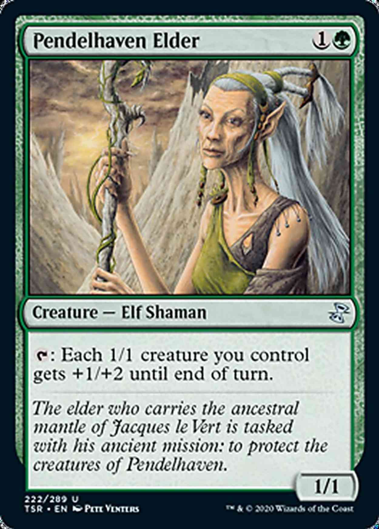 Pendelhaven Elder magic card front