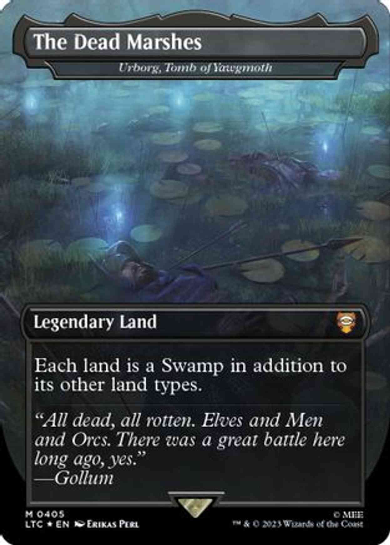 The Dead Marshes - Urborg, Tomb of Yawgmoth (Surge Foil) magic card front