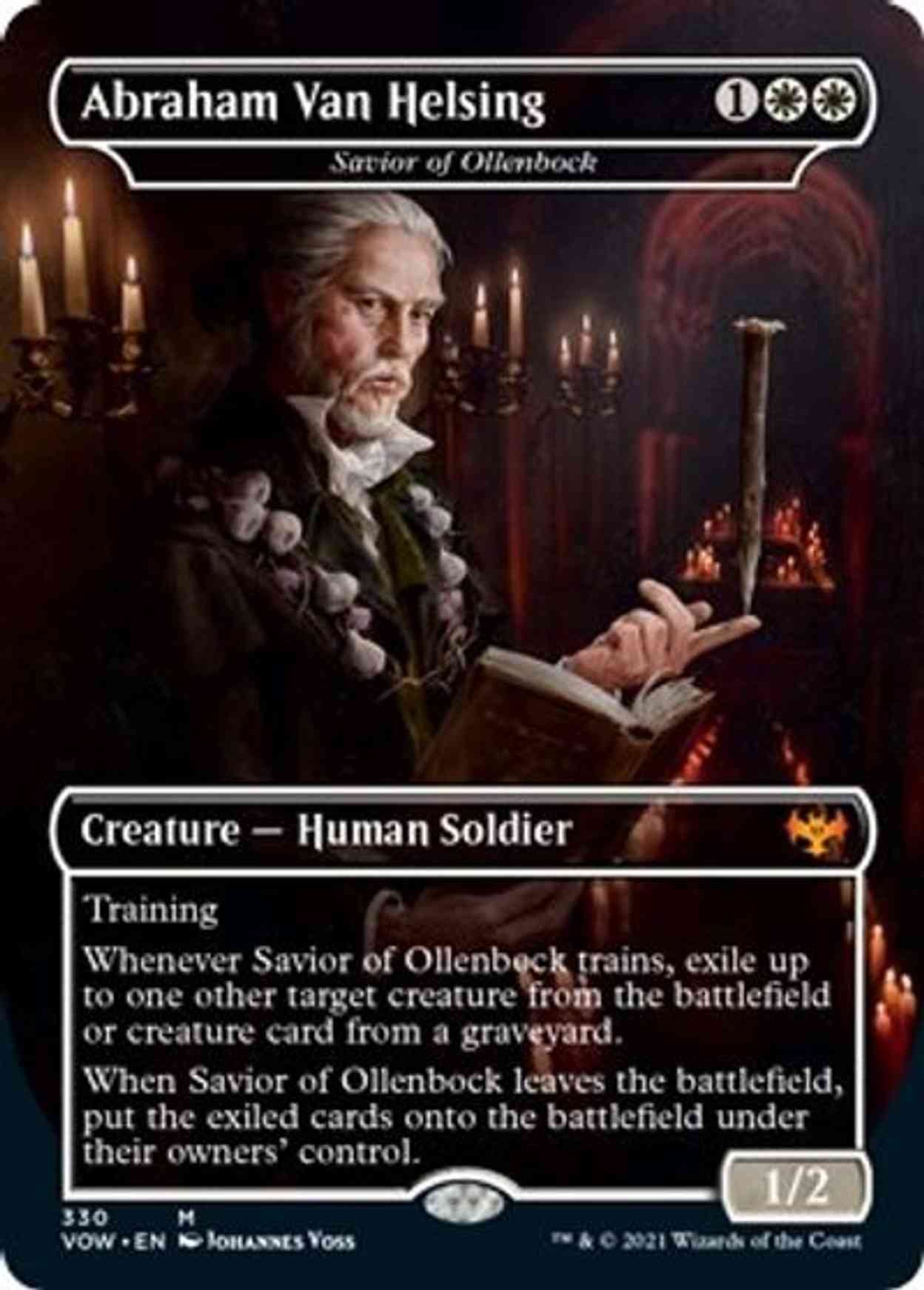 Abraham Van Helsing - Savior of Ollenbock magic card front