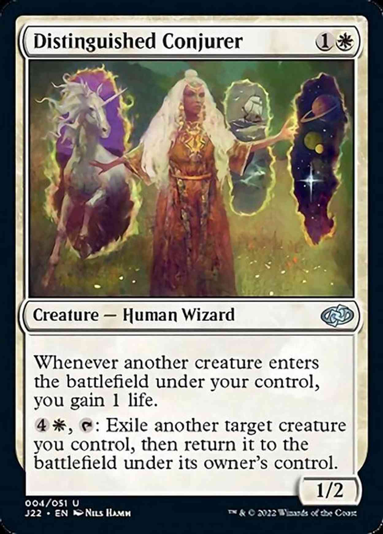 Distinguished Conjurer magic card front